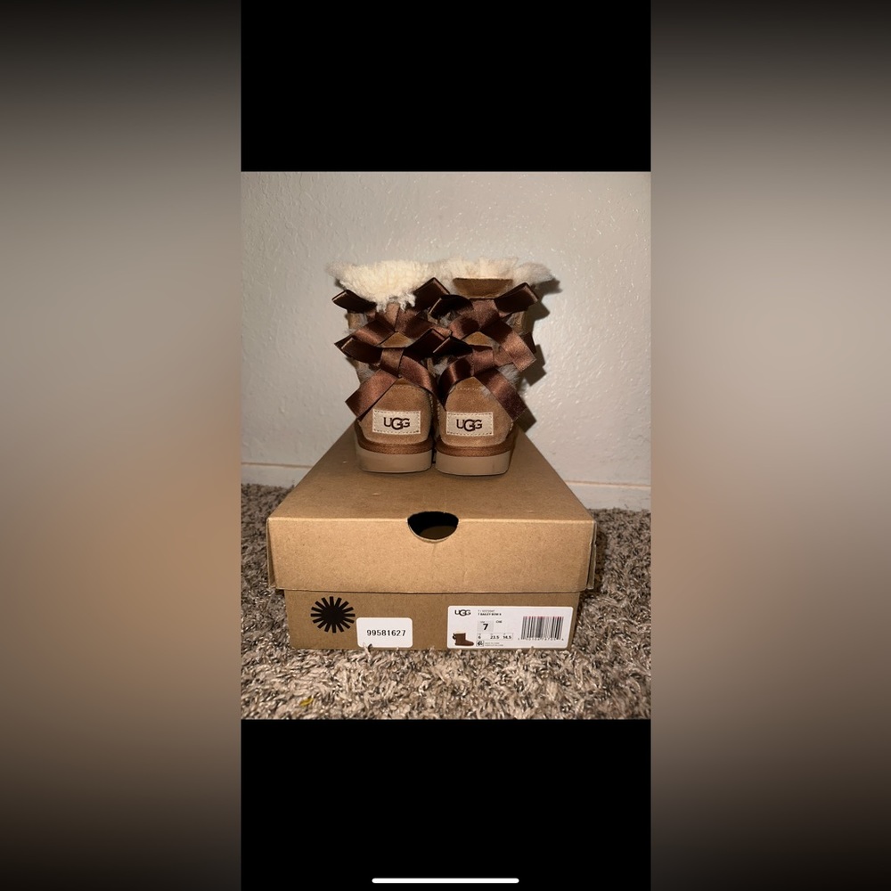 toddler double bow ugg boots
